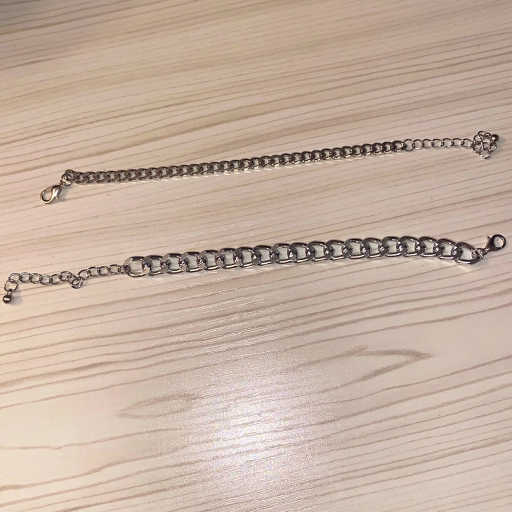 Silver bracelets!!
